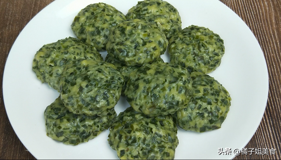 【蒸韭菜餅】做法步驟圖 鮮香味美 好吃解饞-起舞食譜網(wǎng)