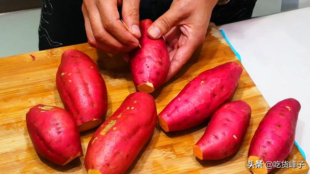 电饭锅烤红薯的做法，电饭煲烤红薯按什么键（原来烤红薯这么简单）