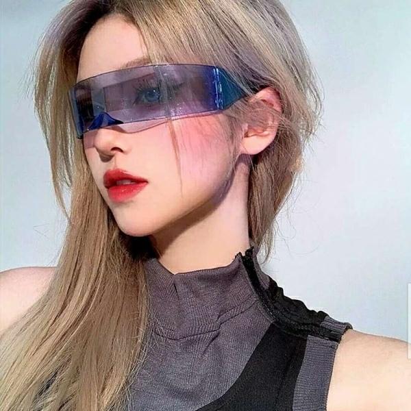 彩色头发妹妹可爱时尚，微信头像，彩色头发妹妹可爱时尚（看完图片我想染个彩虹头）