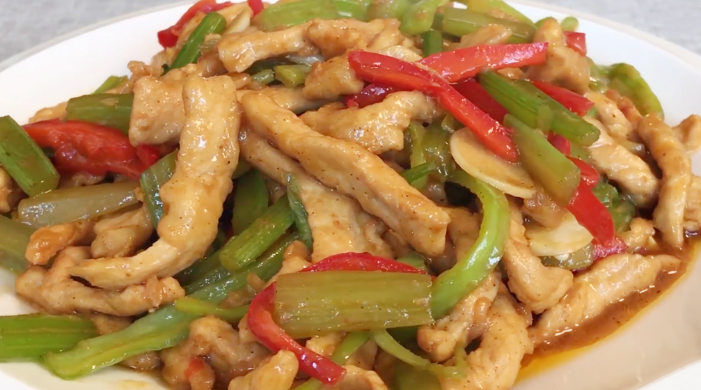 【芹菜炒瘦肉丝】做法步骤图 肉鲜嫩入味 不腥不柴-起舞食谱网