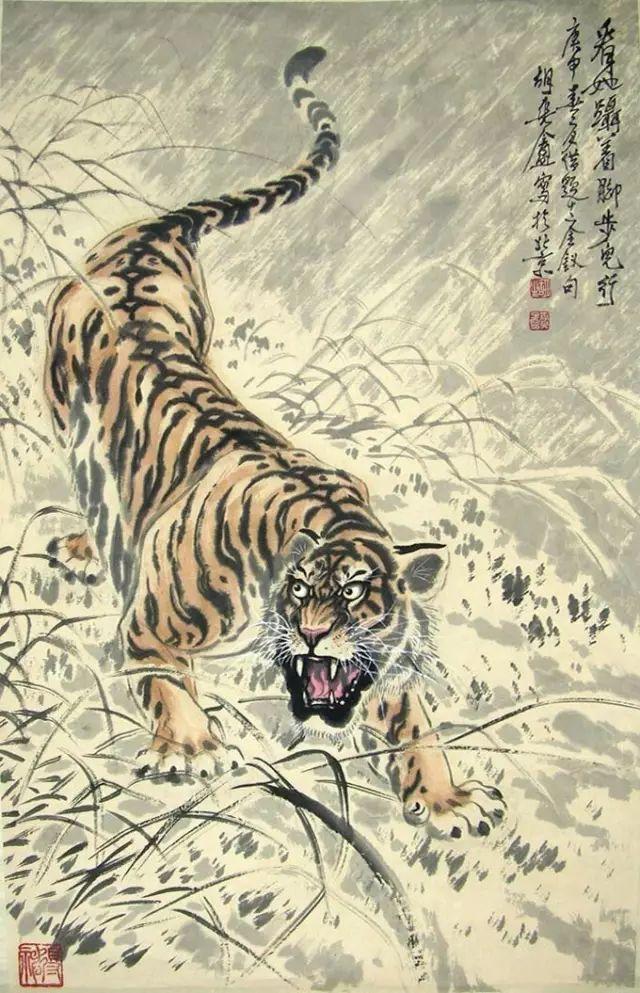哪位著名画家擅长画虎，哪位著名画家擅长画虎画（“被埋没的画虎大师”胡爽庵）