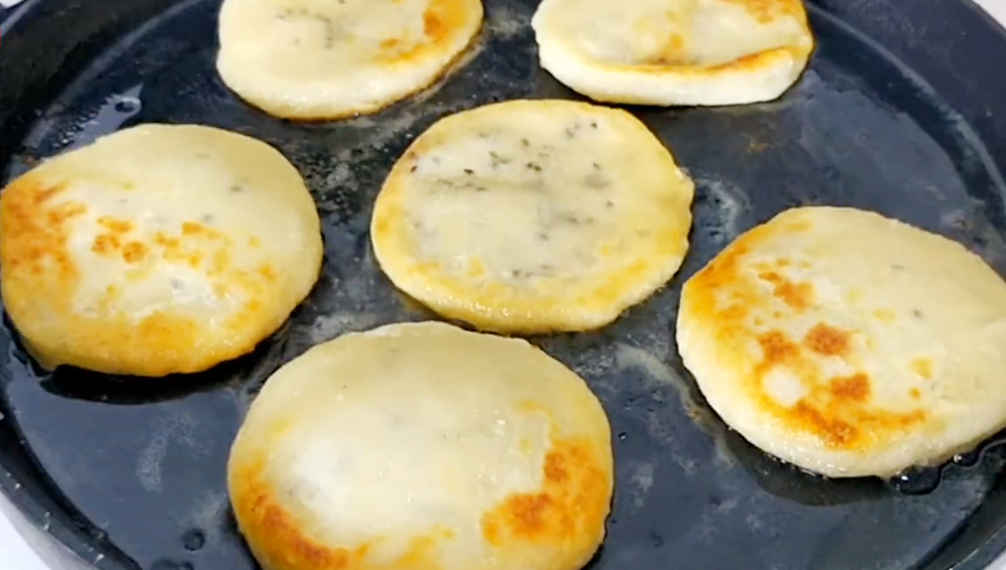 圖片[7]-【燙面白糖餡餅】做法步驟圖 出鍋孩子搶著吃 一鍋不夠-起舞食譜網