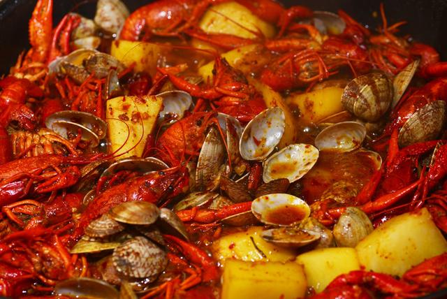 小龙虾哪里可以吃，小龙虾哪些部位可以吃（中国人吃小龙虾地图）