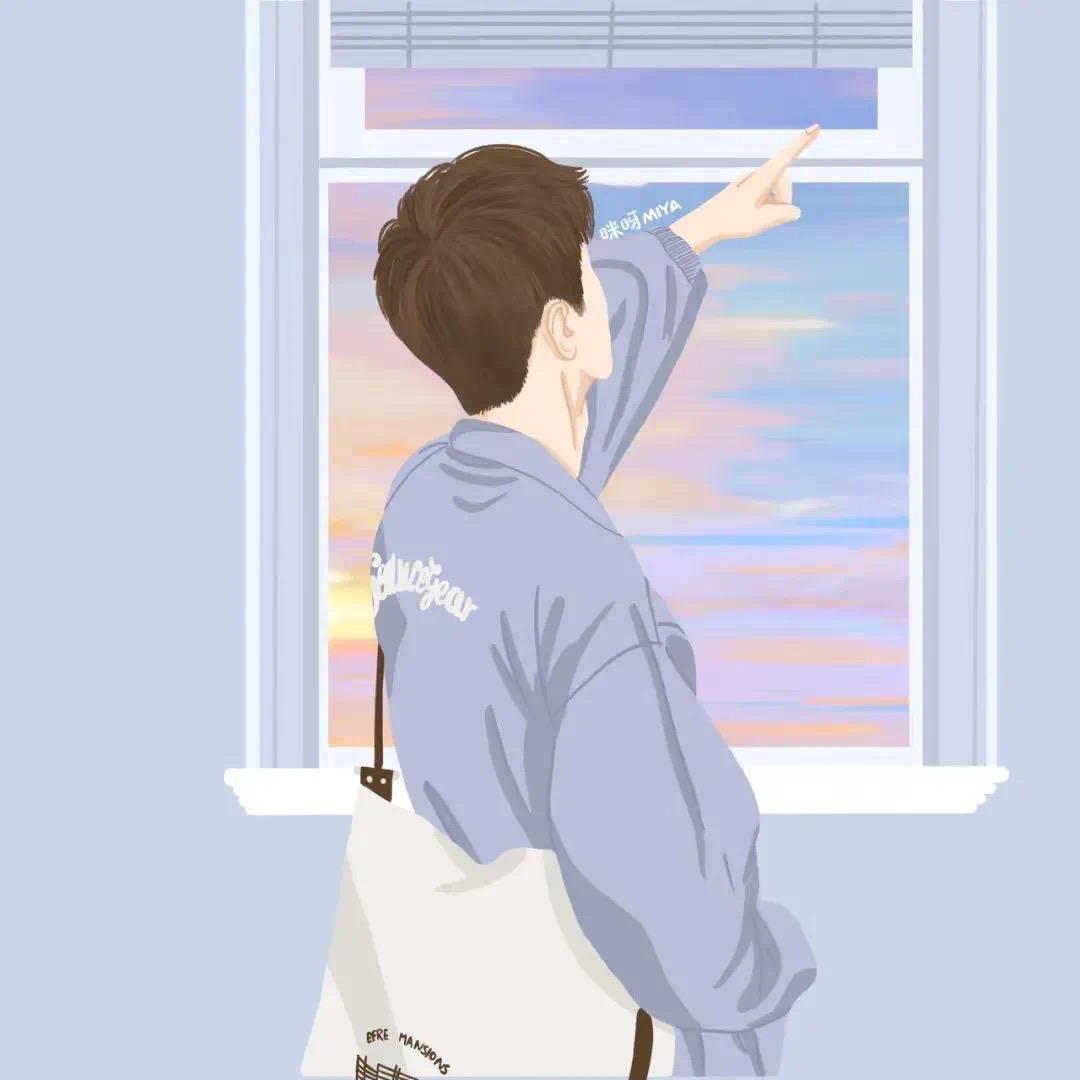 超酷CP情头♡撒拉黑哟，微信头像，超酷CP情头♡撒拉黑哟（抖音热门手绘情侣头像）