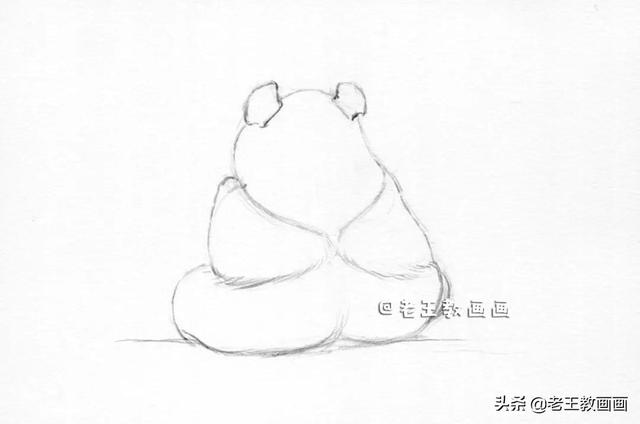 怎样画动物：怎样画熊猫，怎样画动物（手绘国宝大熊猫）