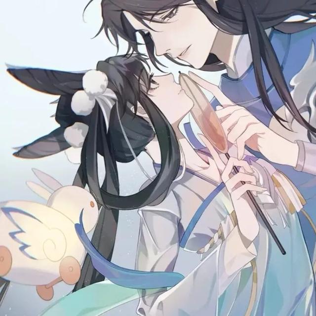 孙尚香刘备情侣头像微信，孙尚香刘备情侣头像（王者荣耀情侣头像丨后羿和嫦娥）