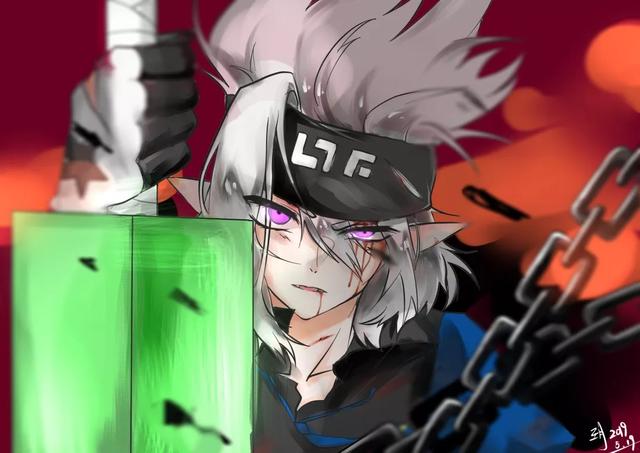 安迷修用道具玩哭雷狮图片，凹凸世界/安迷修*雷狮，微信头像（嘉德罗斯战力排名第一）