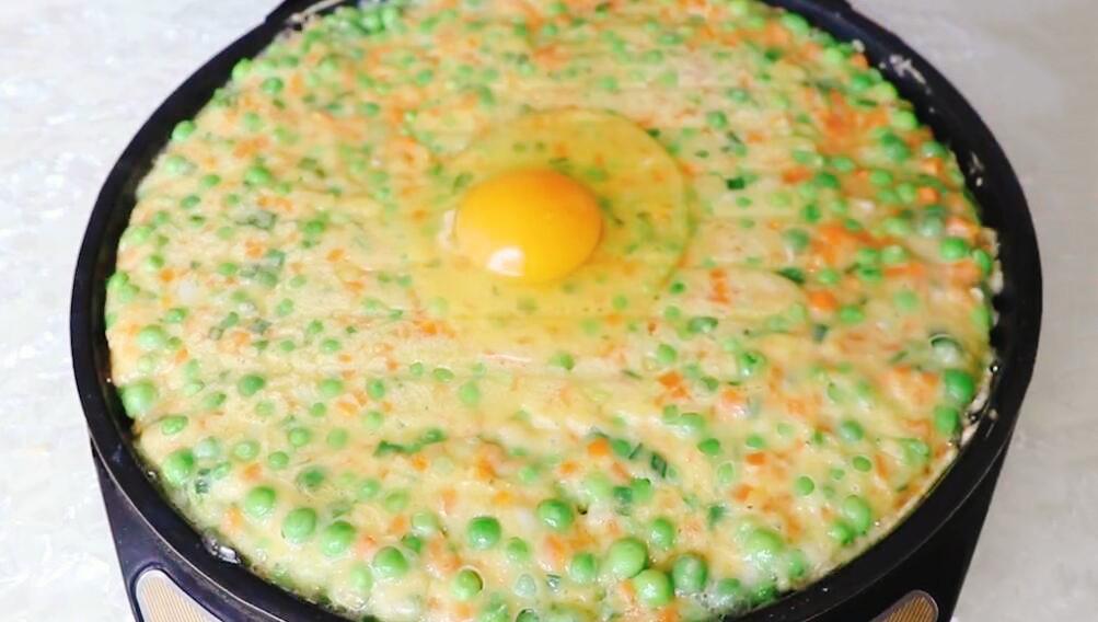 圖片[5]-【豌豆雞蛋厚餅】做法步驟圖 營養(yǎng)又健康 給肉都不換-起舞食譜網(wǎng)