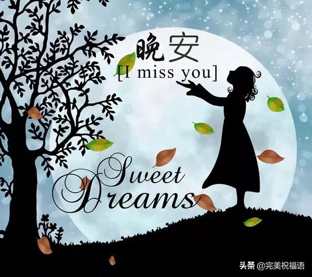 晚安祝福语句简短唯美，晚安祝福语优美句子（晚安心语正能量简短优美的句子）