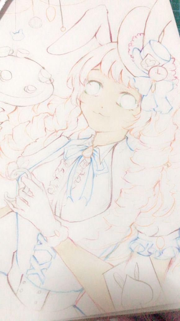 樱花树马克笔画法，马克笔画樱花树教程（发一个详细的马克笔绘画过程）