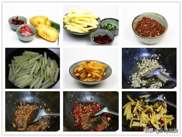 土豆怎么切丁，土豆怎么切丝（天天吃都有新鲜感）