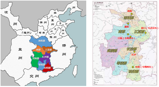 荆州处于三国必争之地的原因，三国里的“荆州”是指今天的哪里