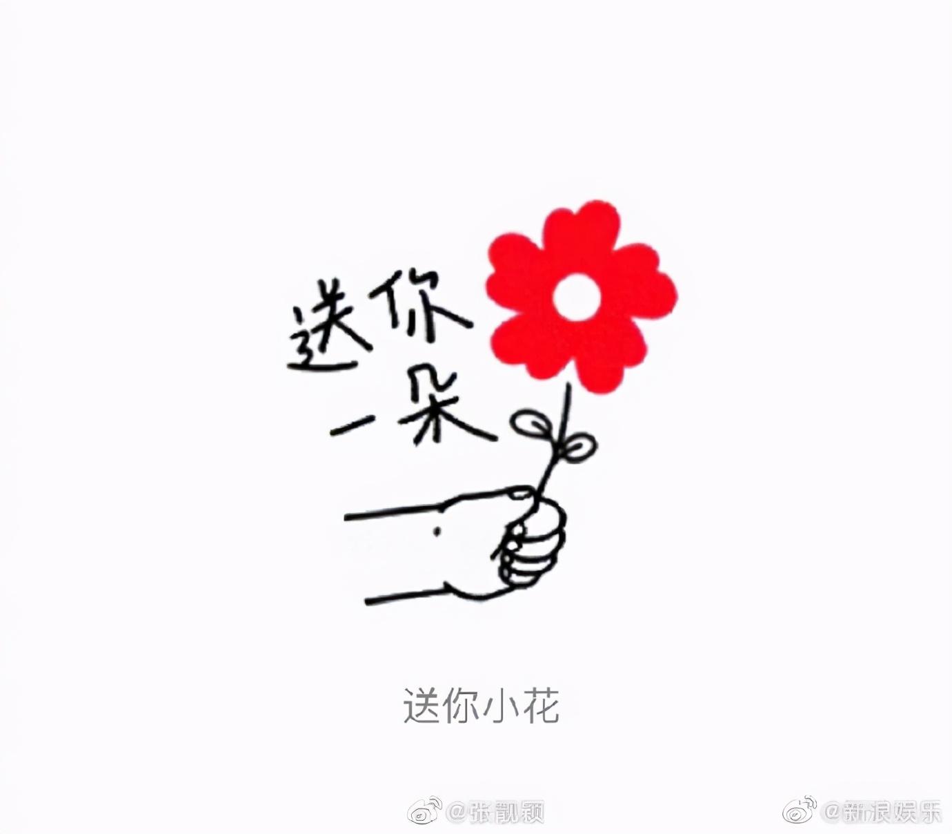 小红花enjoy表情图片