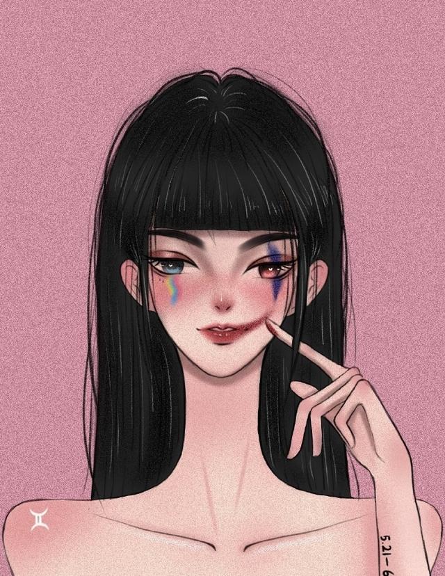 十二星座动漫头像微信，十二星座动漫头像（十二星座卡通手绘图）