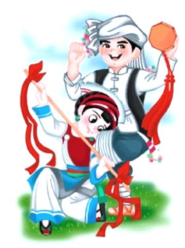 56个民族服饰图片大全，56个民族服装图片（五十六个民族精美人物服饰造型插画）