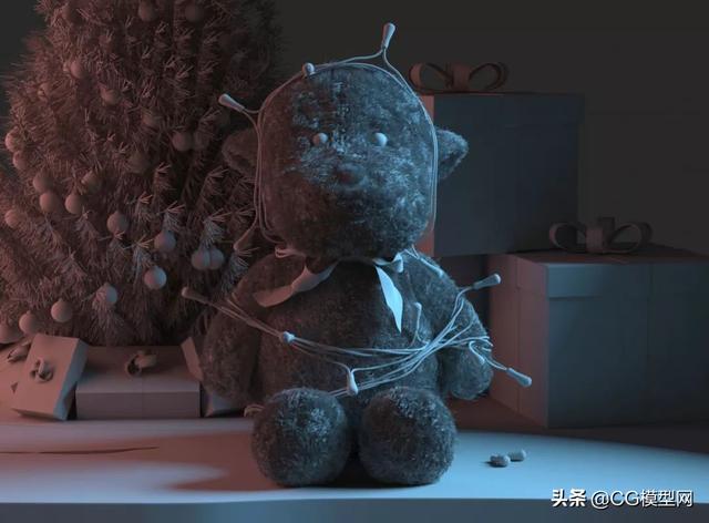 pxd，微信头像，pxd（201812期CG模型网作品展）