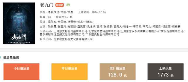 老九门2上映时间官方，老九门2什么时候上映|播出时间|更新时间（原班人马回归成焦点）