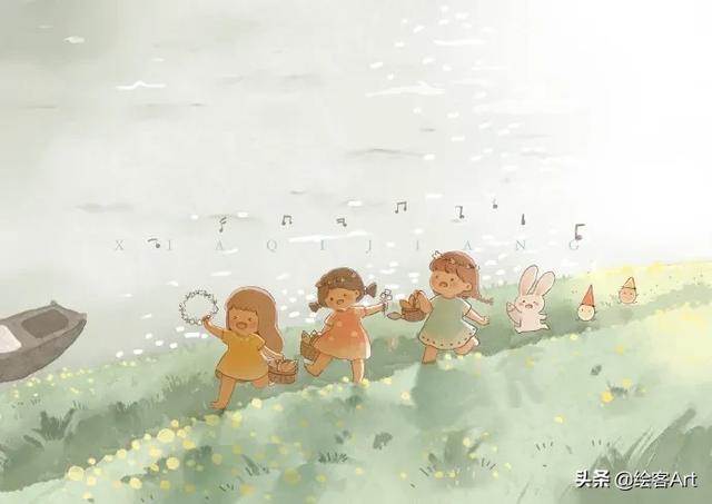抖音最火可爱简笔画，抖音最火的简笔画（简笔画大佬成团可爱联萌）