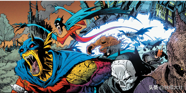 dc蝙蝠侠狂笑之蝠，狂笑蝙蝠一共召集了多少位蝙蝠侠