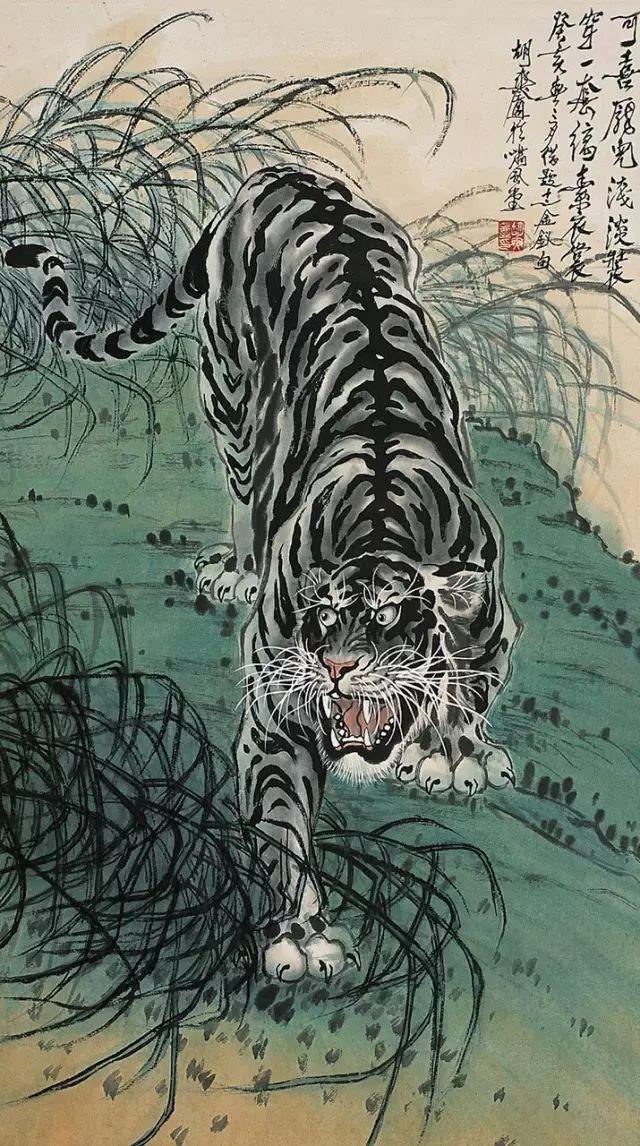 哪位著名画家擅长画虎，哪位著名画家擅长画虎画（“被埋没的画虎大师”胡爽庵）