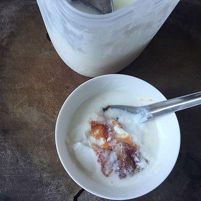 三色水果酸奶棒冰，樱桃酸奶冰淇淋（三色果酱酸奶冰棒）