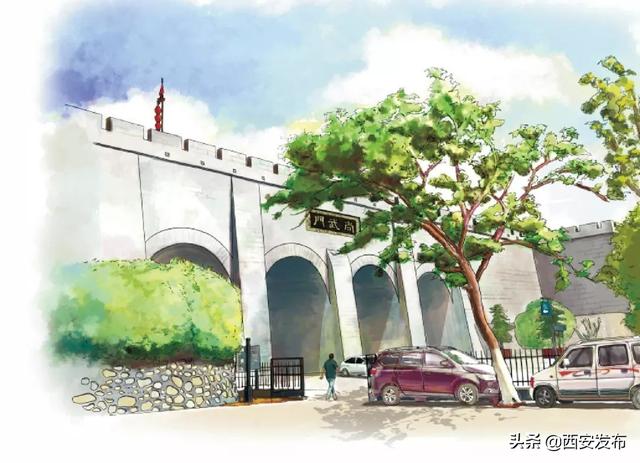 西安四个城门寓意，西安四个城门寓意是什么（西安城墙十八座城门）