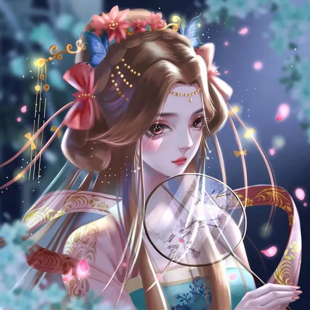 唯美古装女图，微信头像，唯美古装女图（手绘古风女生头像）