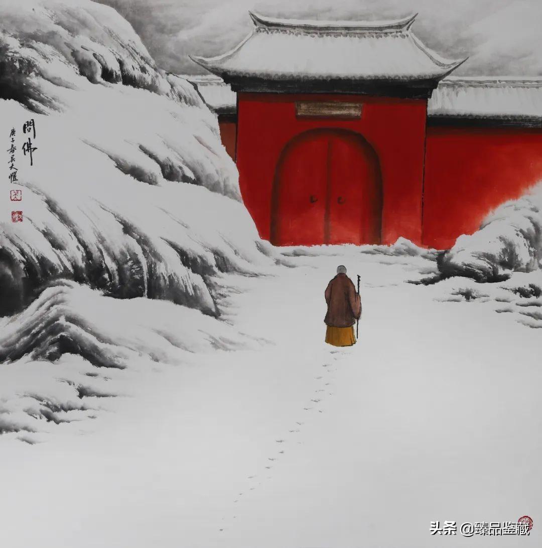 遂宁清华国中国际学校（他把禅意与雪景山水相融合）