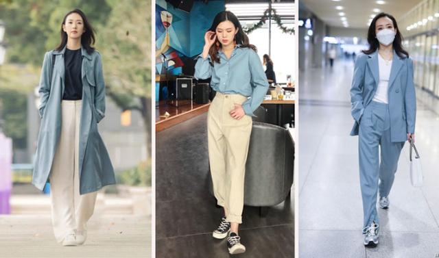 雾霾蓝显白还是显黑，雾霾蓝发色掉色过程（“雾霾蓝”可显高级感了）