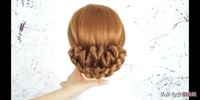 新娘盘头方法，新娘盘头图片大全（超简单新娘盘发）