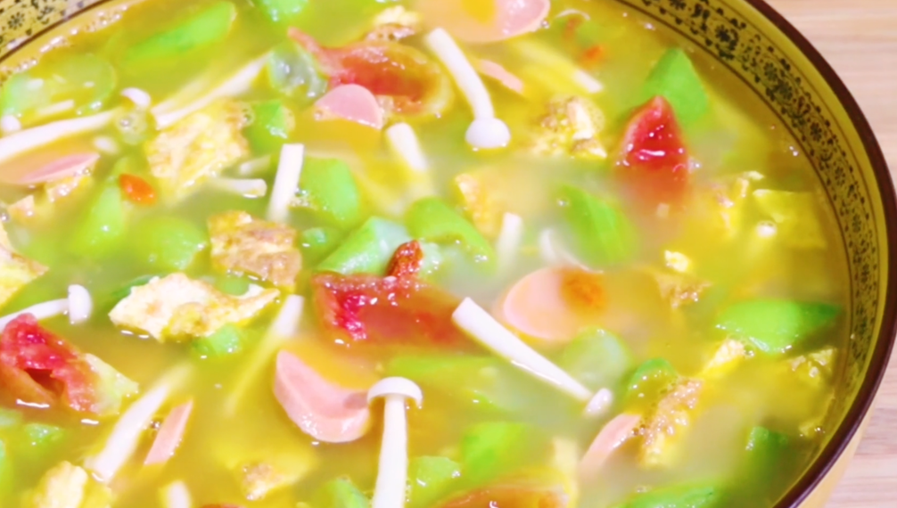 图片[7]-【丝瓜白玉菇汤】做法步骤图 营养又美味 清甜开胃还解油腻-起舞食谱网