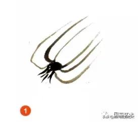 水墨画白菜的画法步骤，写意蔬果入门画法之白菜、辣椒的画法步骤