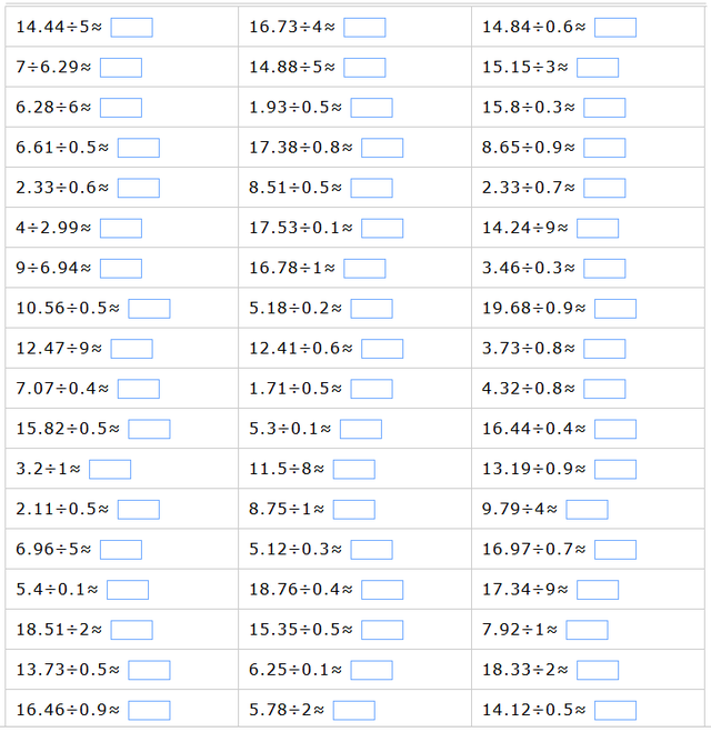 小数乘除法计算题50道，求50道不同滴小数乘除法（小数的加、减、乘、除、混合计算合集）