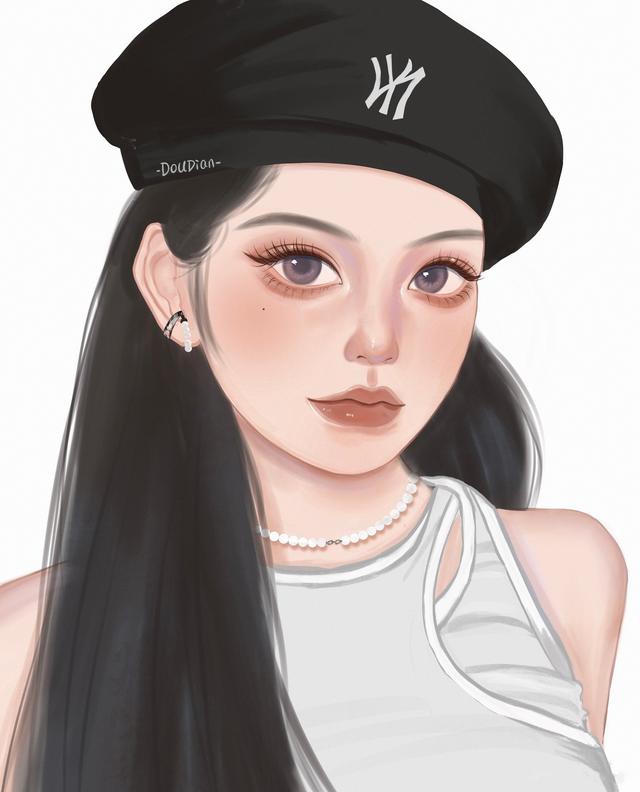 头像女高清图片大全，女生头像高清女头优质女头像微信（爆好看的手绘女生头像）