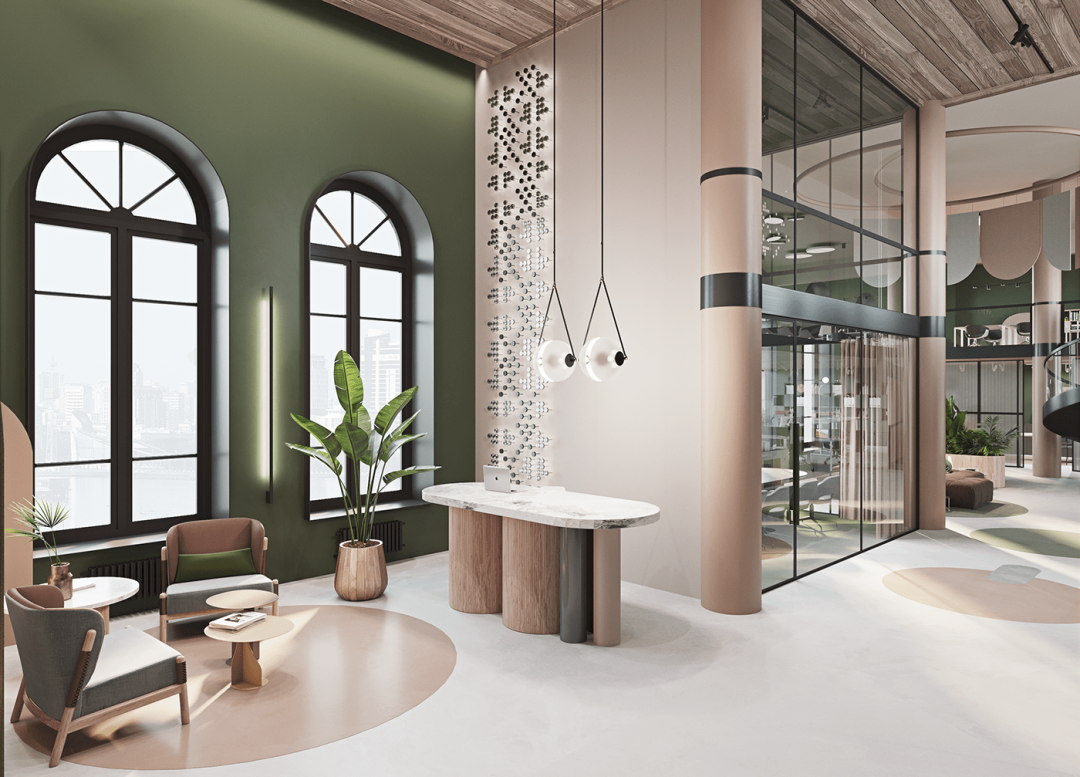 办公空间设计案例（颜值）