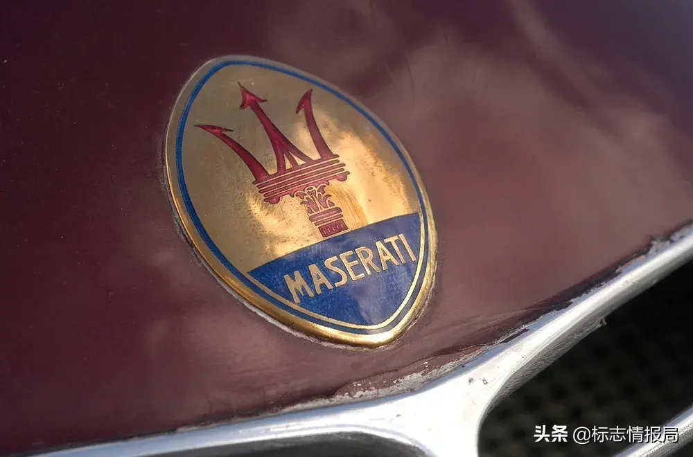 玛莎拉蒂车标（玛莎拉蒂全新LOGO！）