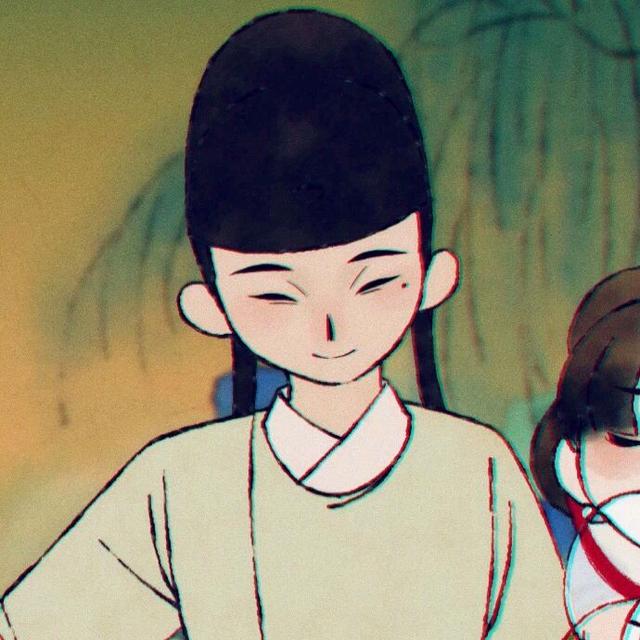 动漫男套图/古风/人世间有百媚千红，男性古风动漫图片微信（情侣头像l人世间有百媚千红）