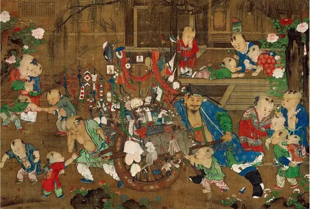 怎样画儿童简笔画笊篱，篱笆简笔画怎么画（对比看看古代孩子们的玩法趣味多多）