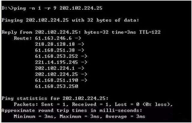 怎么使用ping，怎么使用ping命令测试网络（ping命令最全的用法）