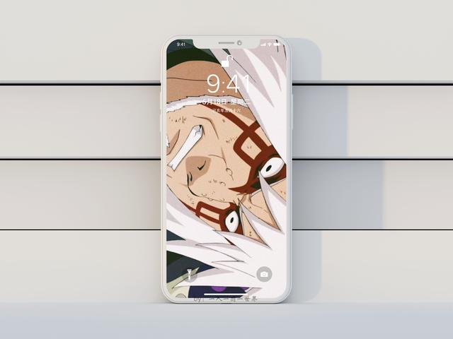 火影忍者   自来也   头像。微信，火影忍者   自来也   头像。（糟糕，眼睛里进九尾了）