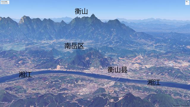 五岳地图分布图，五岳是指哪五座山位置（我国五岳简易地形图）