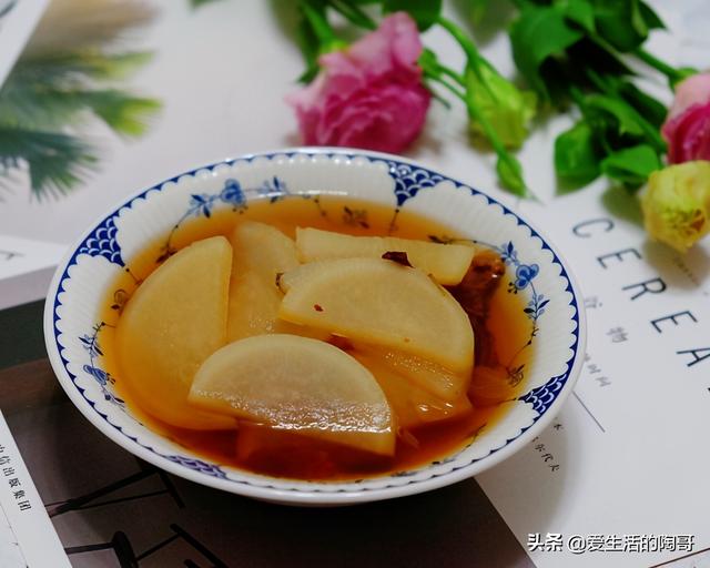 白萝卜加冰糖止咳最快的方法，咳嗽偏方萝卜冰糖水怎么做（清甜润肺止咳）