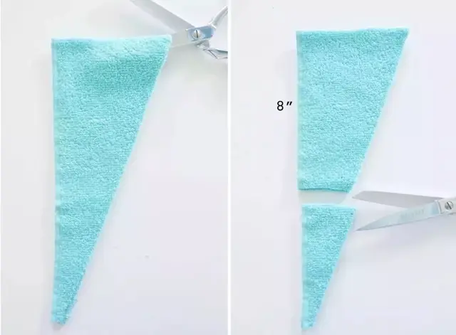 毛巾帽子折叠方法，毛巾折浴帽的简单叠法（教你巧变改造实用的连帽浴袍）