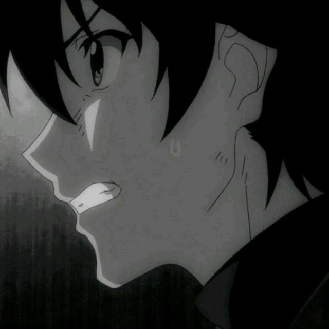 丧气图片,一组伤感忧郁动漫丧头