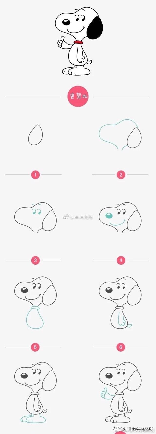 100个萌萌哒的简笔画，萌萌哒简笔画大全可爱（妈妈们有时间和宝宝一起画吧）