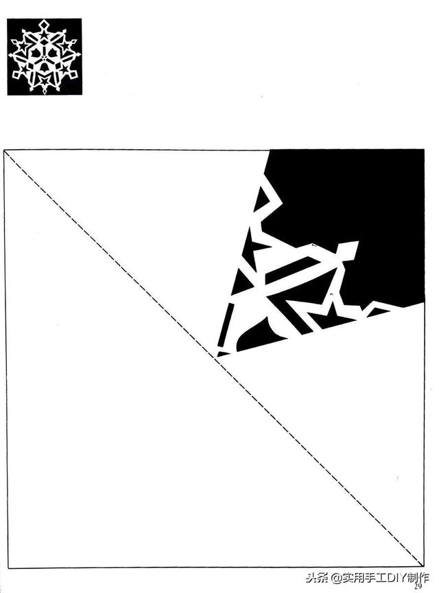 100种剪纸窗花教程图解，窗花剪纸教程图解（40多种雪花窗花剪纸图案）