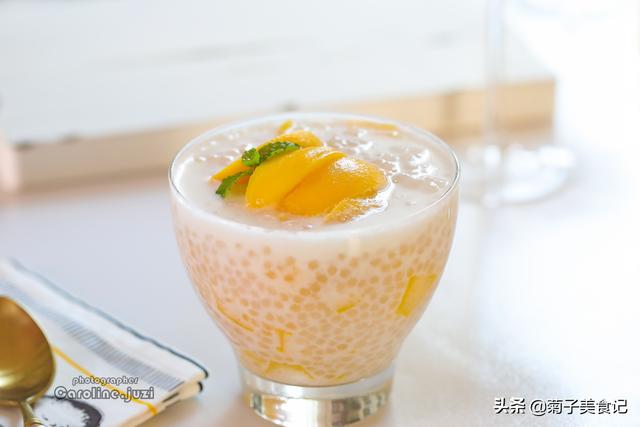 西米露是什么东西，西米的营养价值和副作用（夏季标配甜品黄桃西米露）