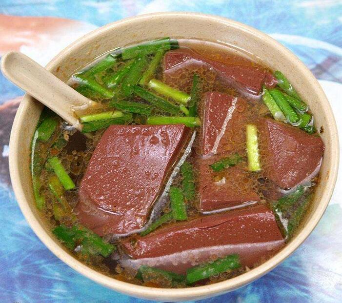 图片[5]-【香葱猪血】做法步骤图 保证猪血嫩滑 不易老！-起舞食谱网