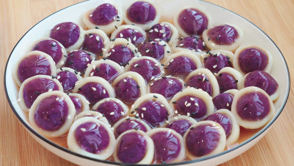 圖片[1]-【土豆紫薯窩窩】做法步驟圖 軟糯香甜又筋道 孩子特愛吃-起舞食譜網