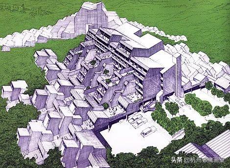 建筑手绘简单，建筑手绘入门（这位建筑大师的神级手绘）